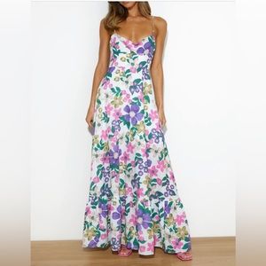 Hello Molly SUNSET WALK MAXI DRESS MULTI ,Size S